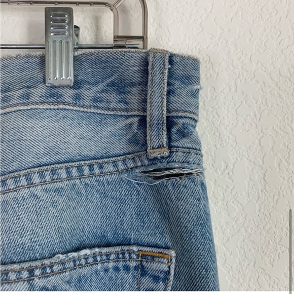 SLVRLake womens Blue London long time coming distressed jeans 29 - Picture 8 of 10